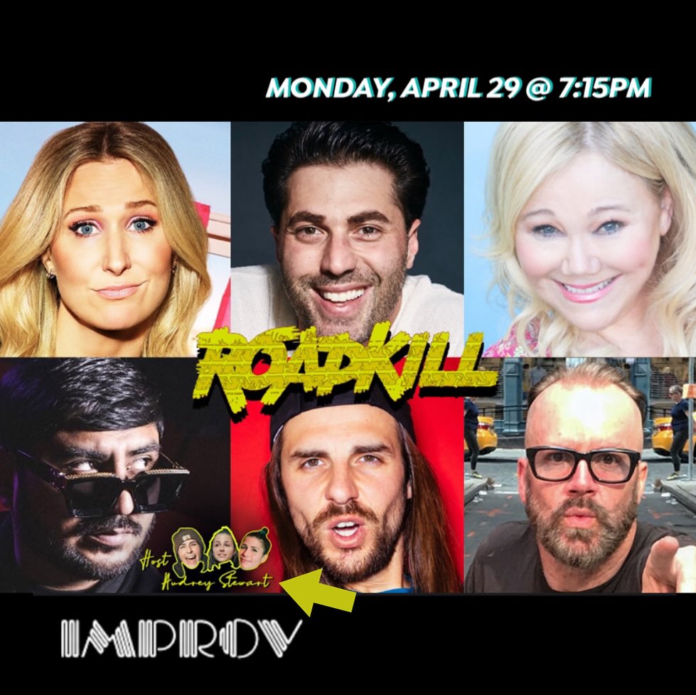 Big show tonight at 7:15 in The Main Room @AsphaltComedy with @NikkiGlaser @adamraycomedy @CarolineRhea @renevacacomedy @craigpconant @deandelray +more! Get tickets at improv.com/hollywood #hollywoodimprov #comedy