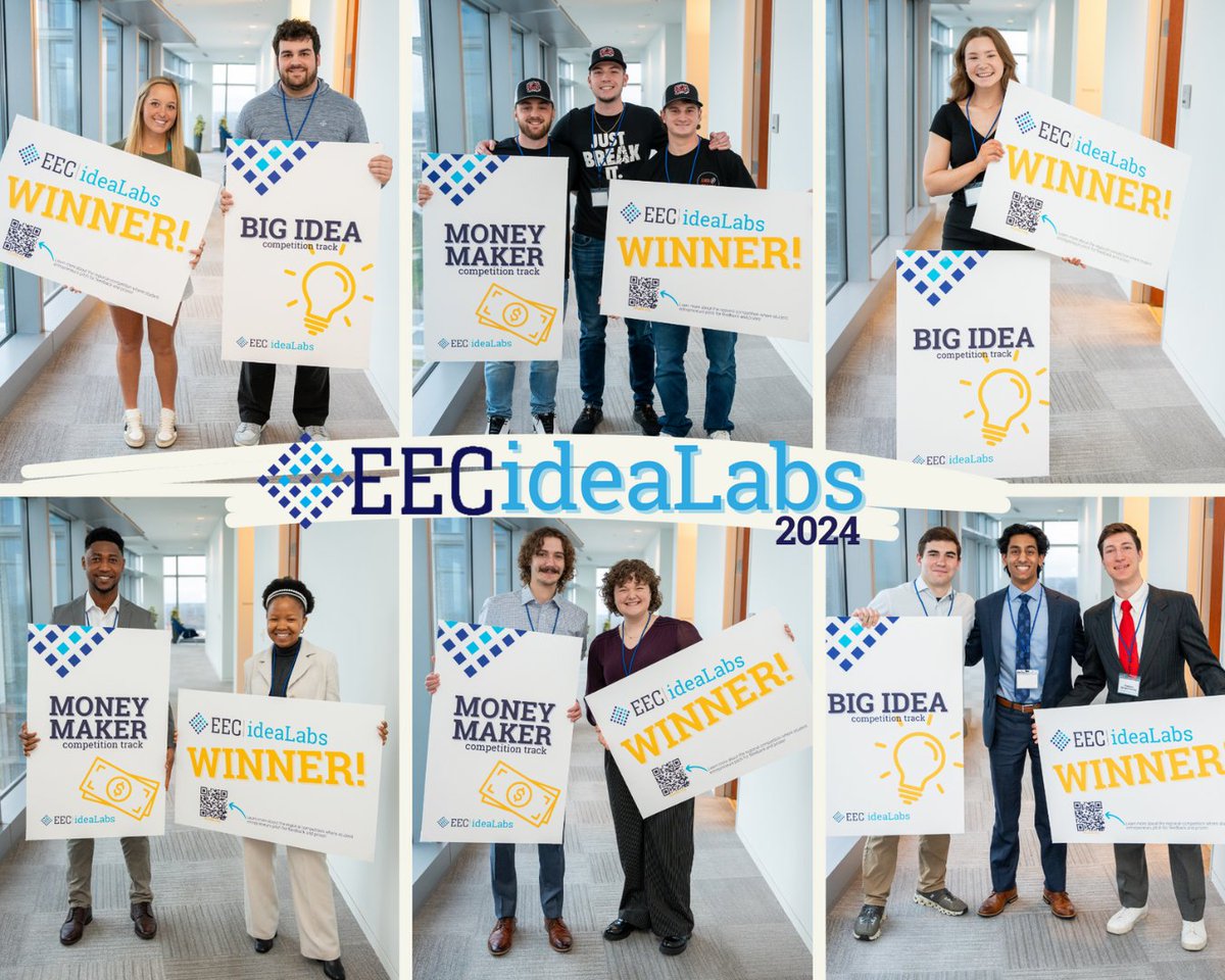 ideaLabs 2024 was an exhilarating affair hosted at the stunning <a href="/eatoncorp/">Eaton</a>  Eaton Center in Beachwood on April 11th, presented by <a href="/Ashland_Univ/">Ashland University</a> 🚀 Read about the big winners: eecohio.org/entrepreneursh… 

#ideaLabs #EECOhio #StudentEntreprenurs