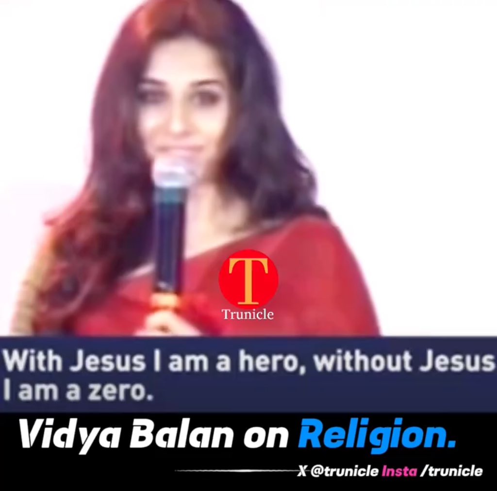 Who on earth would want a lesson on faith or philosophy for a bollywoodia? Who??? #BalanKaSalan