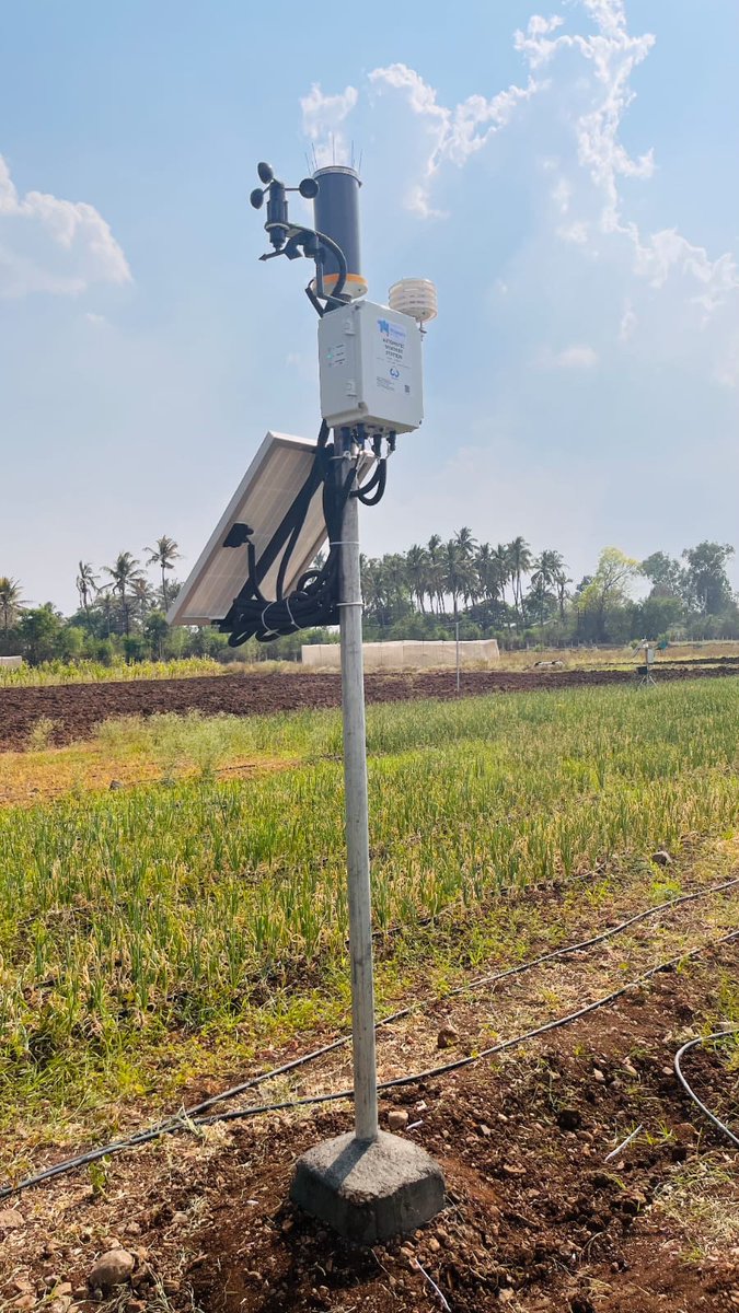 📣 Another successful installation of our IoT weather station; this time in #Pune.

#hyperlocal #weathermonitoring  #forecasting & making India a #weathersmart nation 🇮🇳