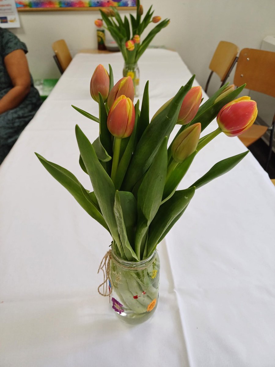 2ColhamGreenOT's tweet photo. Today we celebrated Passover on our rehab unit. Our Jewish Patient took the lead in the arrangements and everyone helped out. A delicious meal was enjoyed. @CNWLNHS https://t.co/umS4T0QyBb
