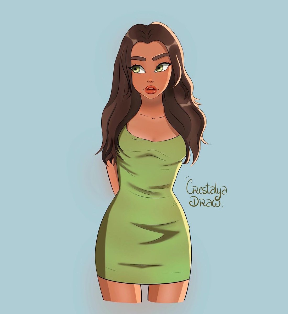 Crestalya_draw's tweet photo. ✨New style✨

Hi guys! I hope you’re all doing well. Today I’m posting this new illustration of a Pinterest inspiration ☺️

What do you think ? 

#digitalart #DigitalArtist #characterdesign #Pinterest #artmoots #digitalillustration #Procreate https://t.co/Jmc4Flncoq