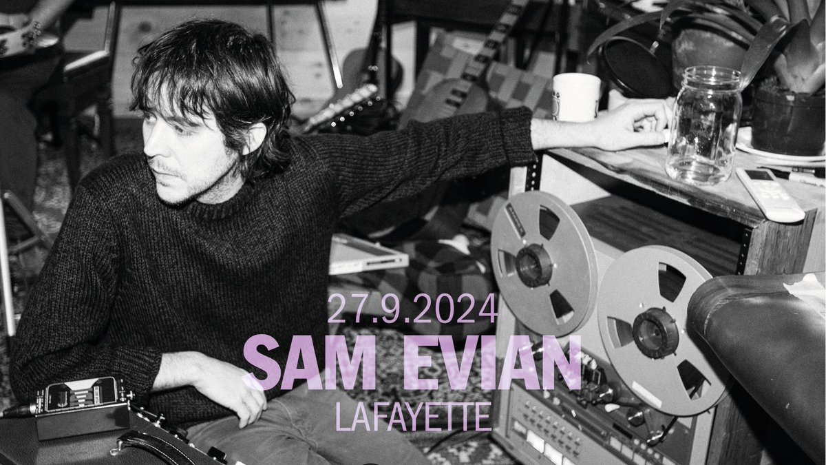 Just announced 🟣 @sam3vian plays @LondonLafayette this September Tickets on sale Friday 10am 🎟️ bit.ly/3JZq9vv
