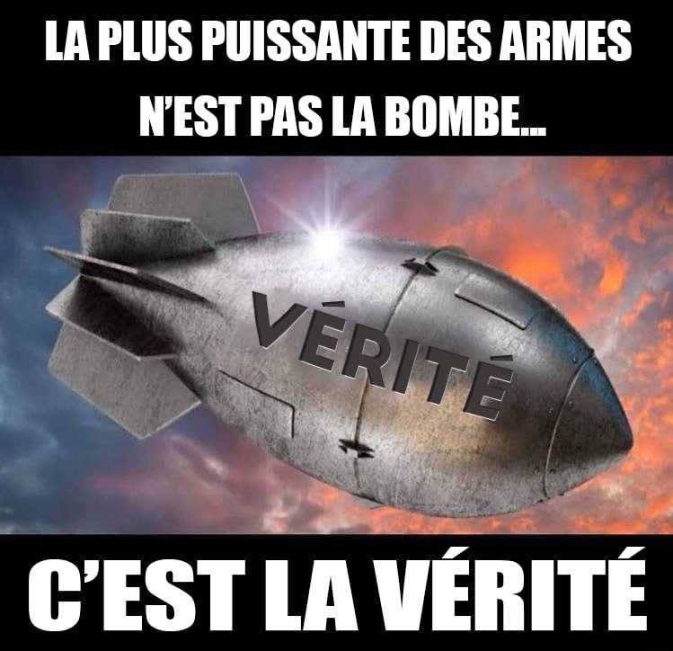 Car tôt ou tard, elle gagne !
Toujours !
Et la VERITE fait partie de l'ADN des PATRIOTES✊
👉#LEuropeÇaSuffit🇫🇷
👉#Le9JuinJeVoteLesPatriotes🇫🇷