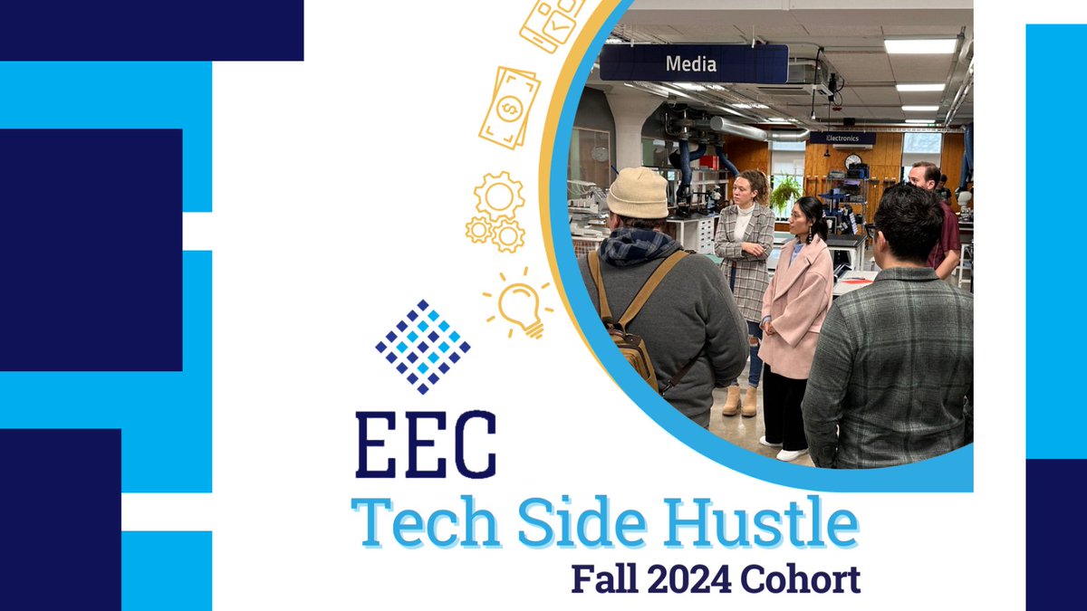 📣 Save the date! Tech Side Hustle Fall 2024 cohort apps open in August. Student tech startups: funding, coaching, workshops await! Learn today: eecohio.org/entrepreneursh…
#TechSideHustle