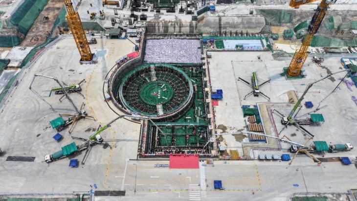 The first safety-related concrete has been poured for the nuclear island of unit 2 at the Lianjiang #nuclear power plant in China's Guangdong province tinyurl.com/ycxcytdh
