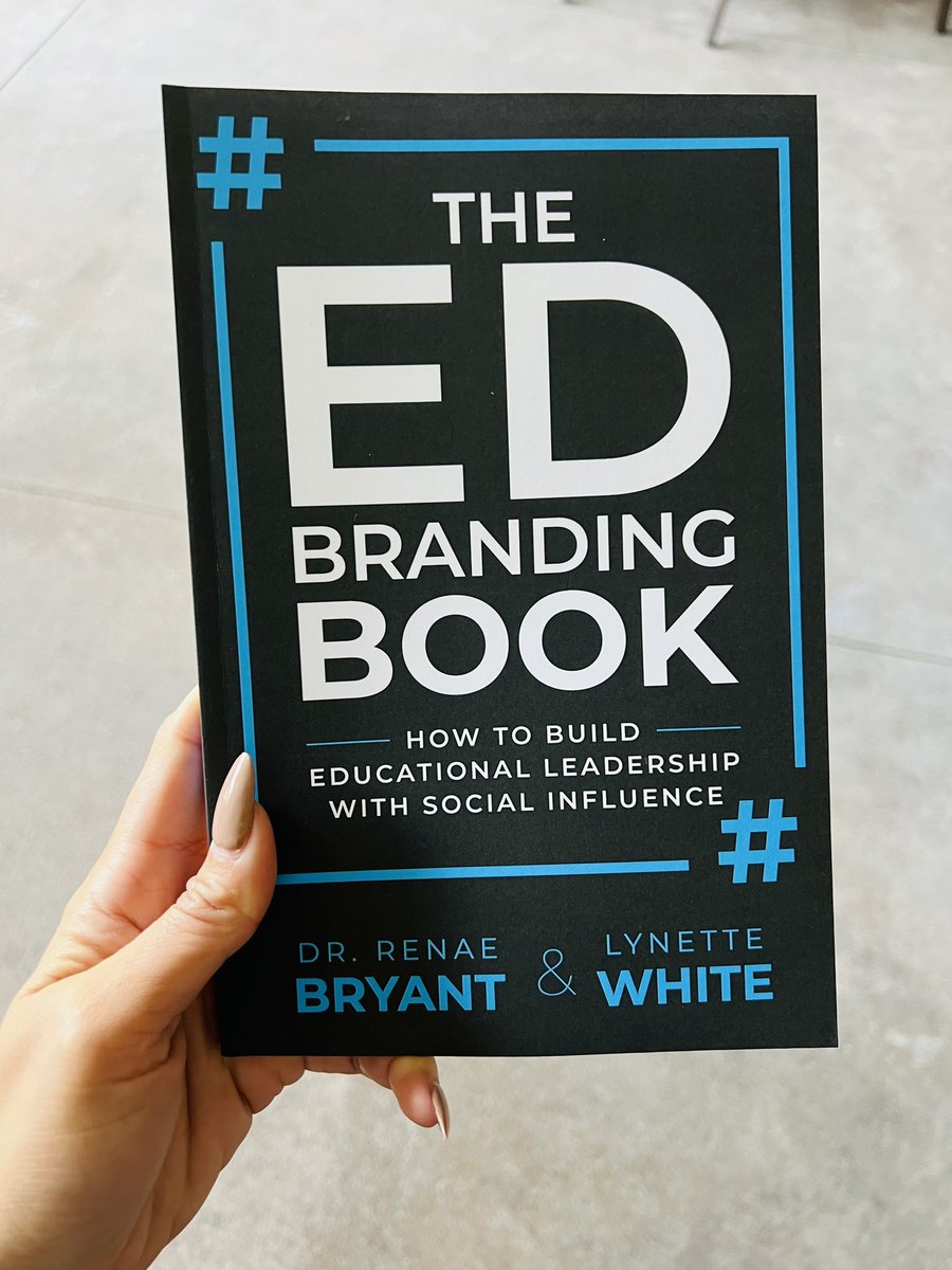 Dove into this trending book this weekend 🔥 an easy and relatable read that gives you practical takeaways you can put into play ASAP 📚👍🏼 very inspired #edbranding #tellyourstory @lynettewsocial @DrRenaeBryant