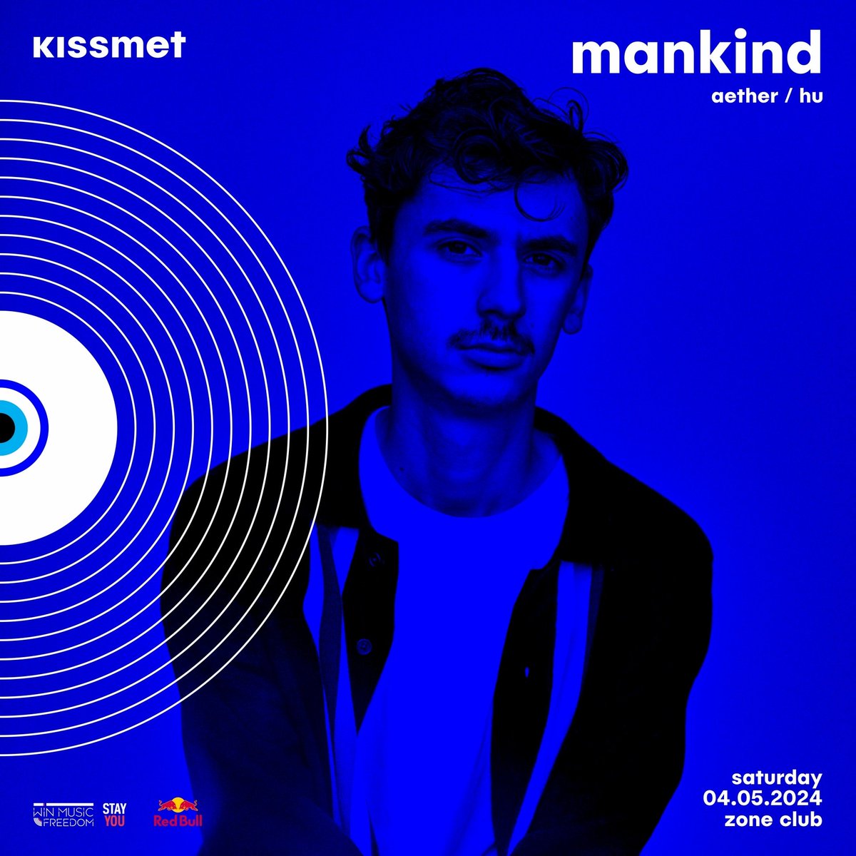 🧿 Mankind Kissmet at <a href="/Z0NECLUB/">ZoneClub</a> 🧿

Kissmet's 3rd international guest will be <a href="/mankindddd/">whoami</a>, who has made his appearance as a member of a new generation of DJs in the Budapest 🇭🇺 nightlife. Some of you might also know him from his  contribution to Hapësira's podcast series.