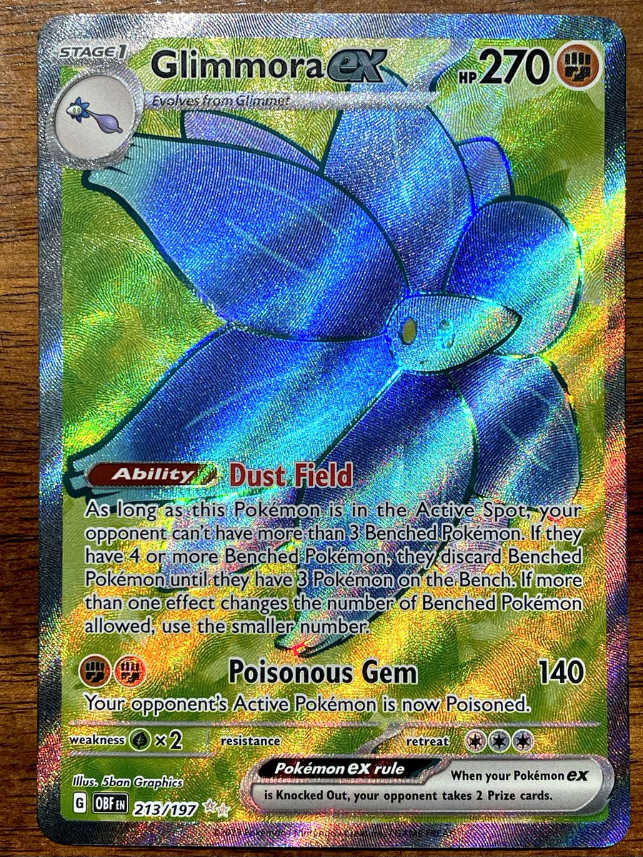 iLoiter's tweet photo. 🚨GIVEAWAY🚨

this weeks pokemon card giveaway is this pair of Glimmora EX! one shiny one regular 🥳

to enter 
1/ Follow

2/ RT 

3/ Tag a friend 

giveaway ends 05/03 
US &amp; CANADA ONLY https://t.co/lsGA3CDJdD