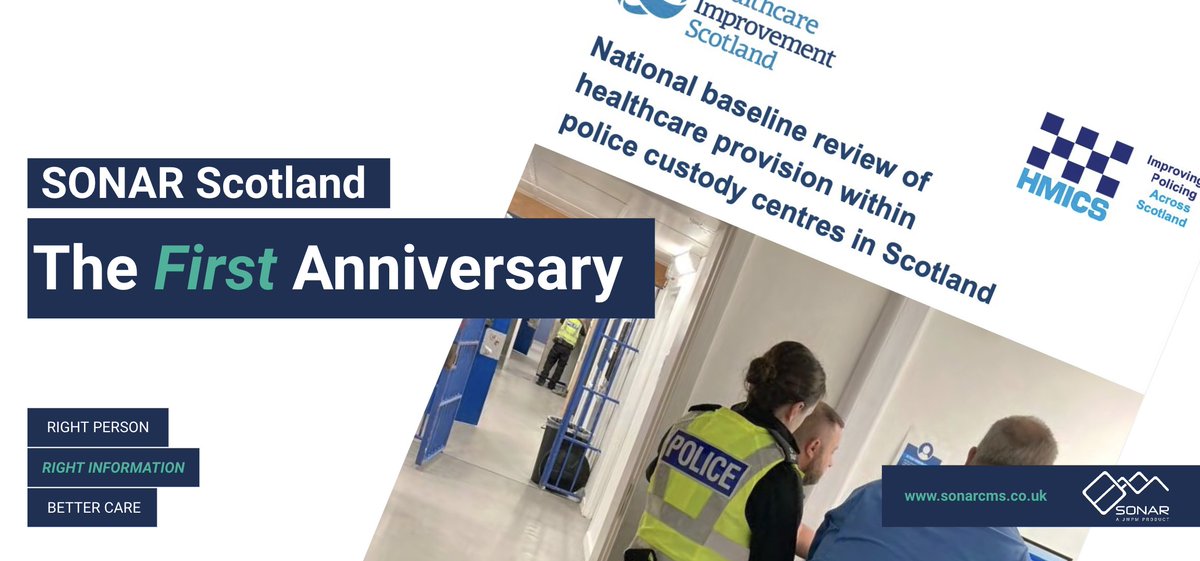 It has been over a year since the publication of a key report, the HMICS Joint National Baseline Review. 

SONAR CMS has reflected on the report and produced a blog highlighting the current challenges.

Engage with the blog: sonarcms.co.uk/blog 

#HMICS #UKAFNP #Policecustody