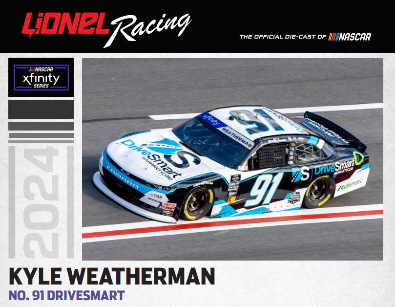 🚨TODAY is the last day to pre-order your No. 91 Kyle Weatherman DriveSmart die-cast! Make sure to add it to your collection by purchasing here➡️lionelracing.com/search?keyword…