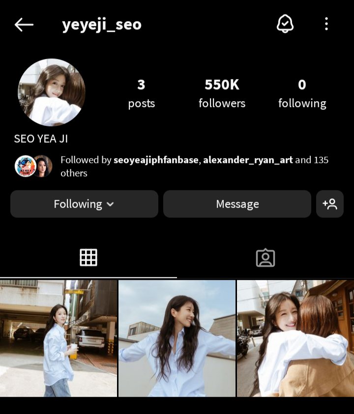 550k 🎉❤️🥰

instagram.com/yeyeji_seo?igs…

#SeoYeaJi