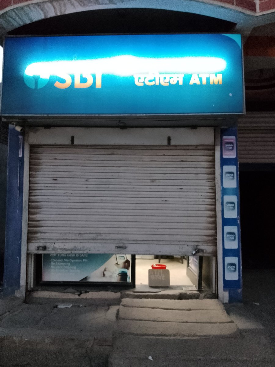 @TheOfficialSBI  .this atm is near bypass and is on gaya bodhgaya road.Atm guards  muna says I will close atm at 8 pm but will not you do transaction after 5 pm. In this unbearable heat it is impossible to come out before 5 pm. Please look in the case.