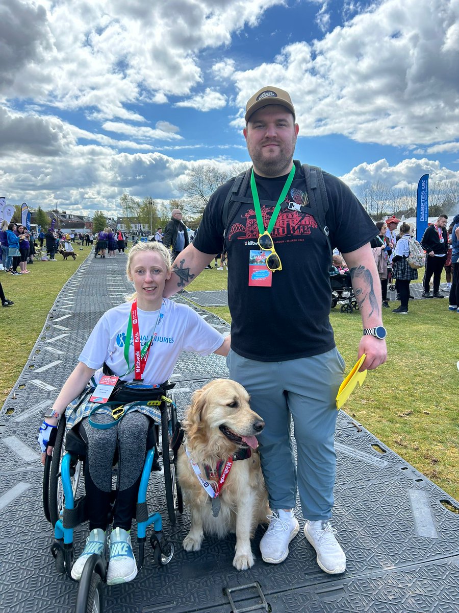 Massive thank you to everyone who took part in the Glasgow Kiltwalk we have raised over £5500 so far! You still have time to donate! Laura Torrance is fundraising for Spinal Injuries Scotland (justgiving.com) Registration is still open for Aberdeen, Dundee & Edinburgh