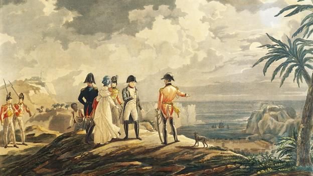 On this day in 1814, a defeated Napoleon Bonaparte arrives on Elba to begin his exile. 289 days later, he'll escape and attempt to rebuild his shattered empire.