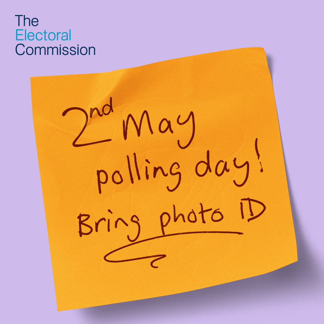 🗳️ It’s Polling Day on Thursday! When you’re heading out the door to the polling station, don’t forget: 🔑 Keys 📱 Phone 🆔 Photo ID to vote Check who’s up for election in your ward here: news.hull.gov.uk/09/04/2024/202…