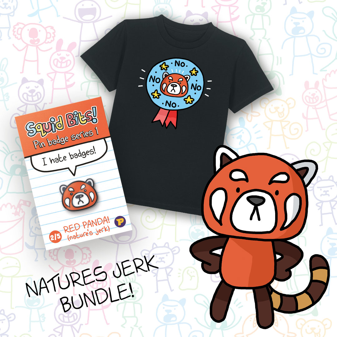 Loving our new Squid Bits collection? We have some fantastic bundles for you - including Squid Bits Nature’s Jerk Bundle! 😠 @VenkmanProject Check out the full collection on The Phoenix shop now! thephoenixcomic.shop/collections/sq… 💫⁠
