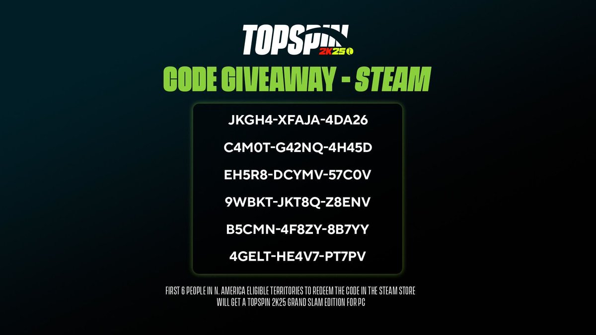 #TopSpin2K25 tweet media