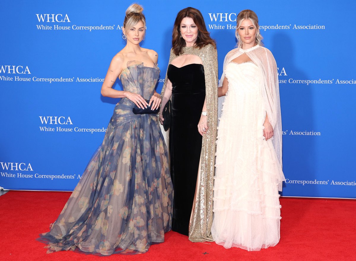 On this day, in 2023 .. Lisa Vanderpump attended the White House Correspondents Association Dinner at the @WhiteHouse.