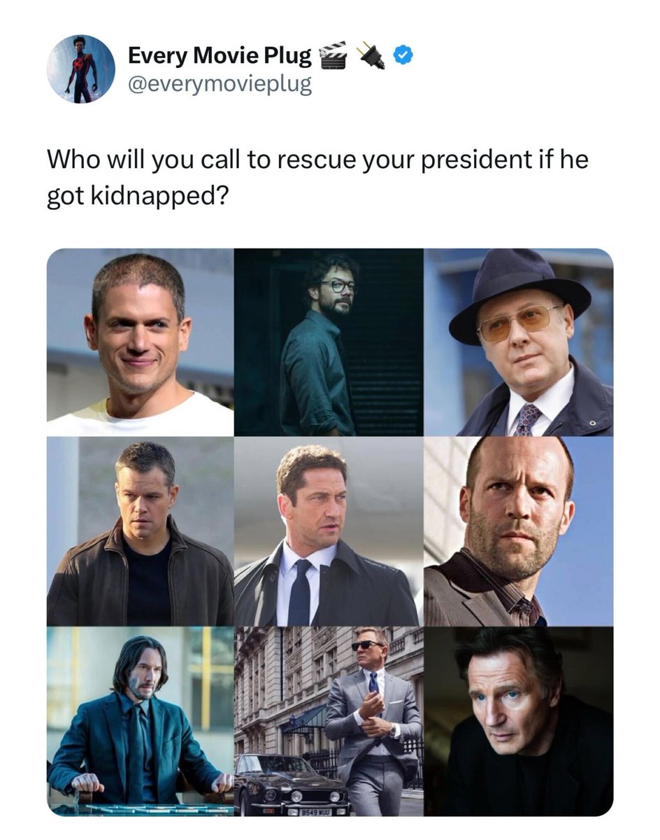 Who are you calling to save your president? 🤔

#XPostOnPulse