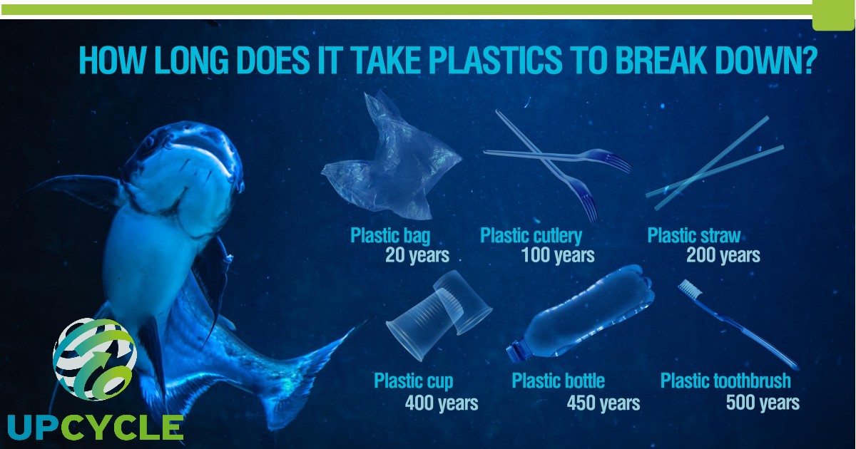 Ever wondered how long it takes for plastic to break down? Let's uncover the truth about plastic decomposition and the importance of upcycling in our efforts to create a greener future upcycle.net 

#PlasticPollution #UpcycleFacility #Sustainability #usedplastic