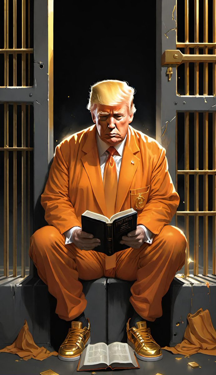 Will Donald read his Bible in prison?