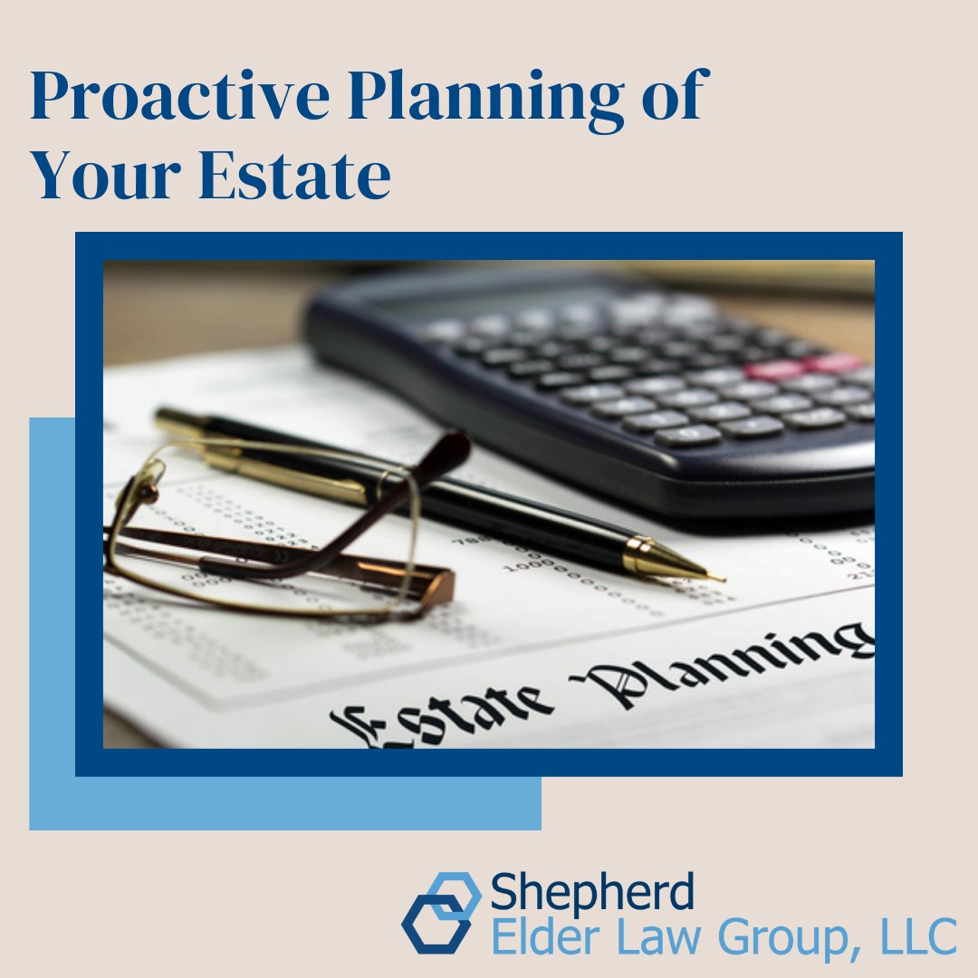 Many procrastinate completing an estate plan. To learn some estate issues to consider and the reasons why a proactive approach is best, visit
shepherdelderlaw.com/proactive-plan…

#estate #estateplan #eldercare #longtermcareplanning #assetprotection #caremanagement #endoflifewishes