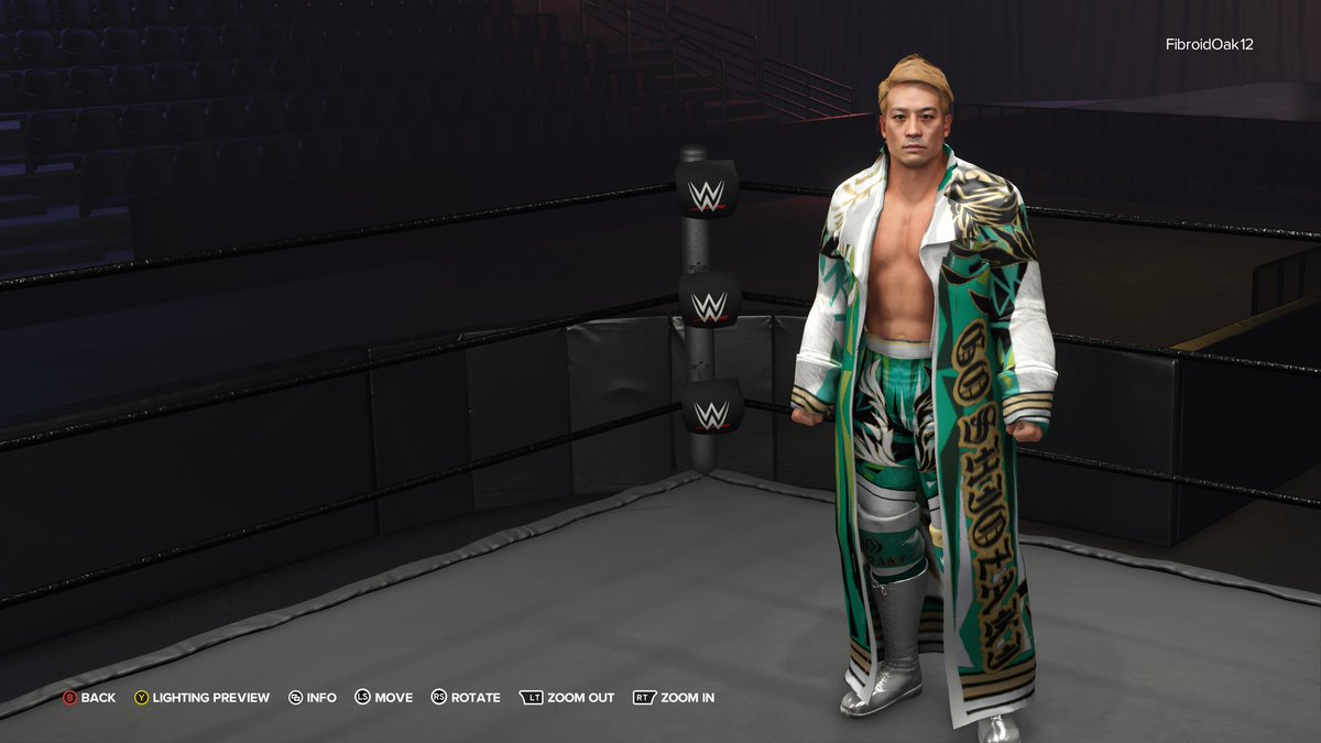 Go Shiozaki Coming Soon Went with his best look since he's currently wearing plain black gear #WWE2K24