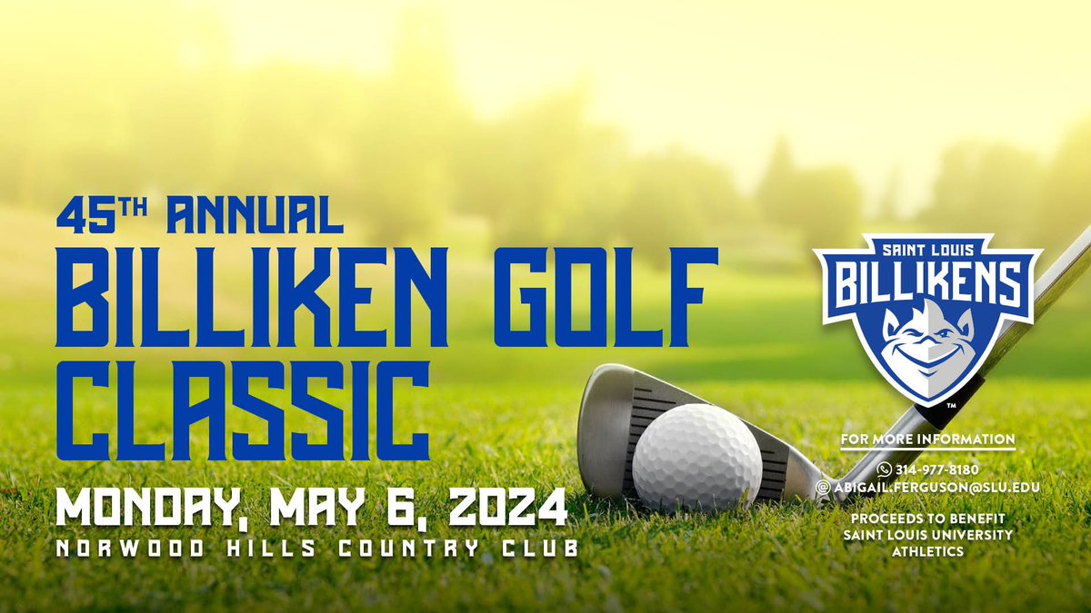 The 45th Annual Billiken Golf Classic online auction is now live. 

⛳️ bit.ly/3Uf06Vs
