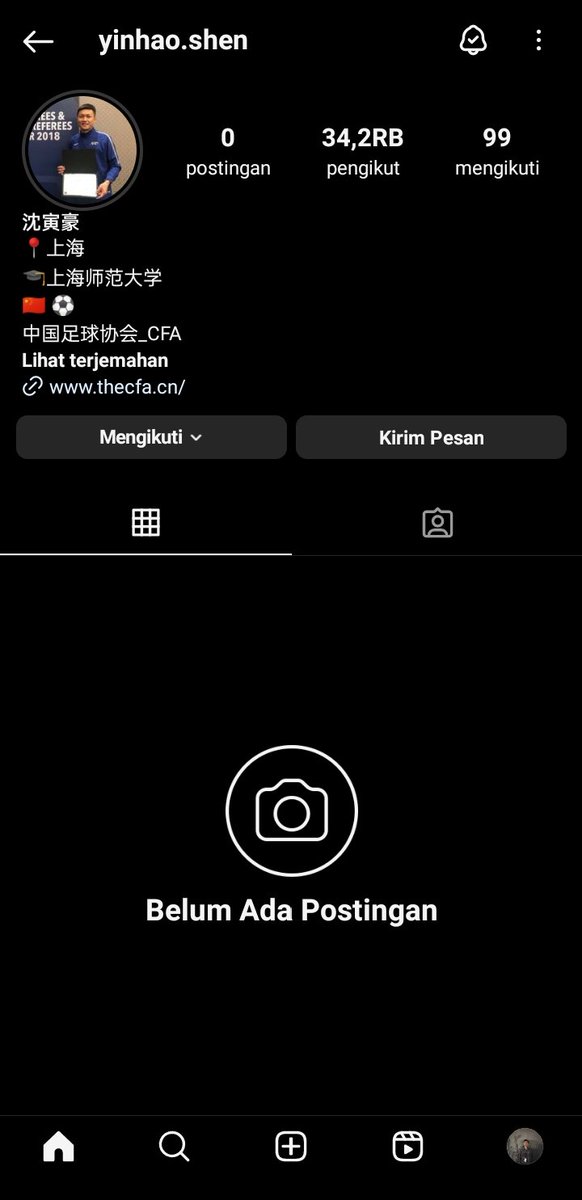 gigin_09's tweet photo. Netizen indo ayo mulai bekerja, ig nya wasit https://t.co/P8hpP05qmH