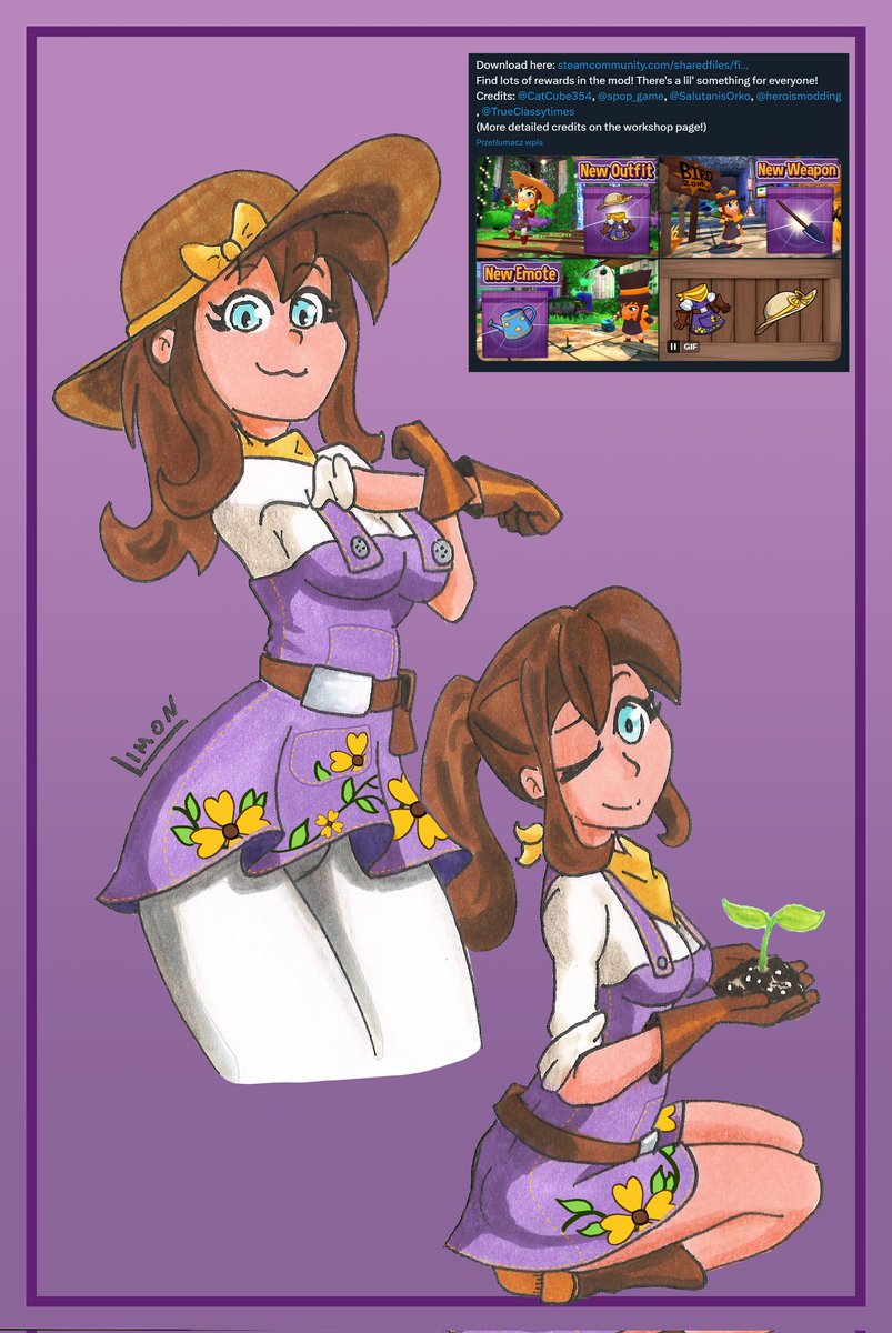 limon_only's tweet photo. #AHatInTime https://t.co/1QlrbtaA09