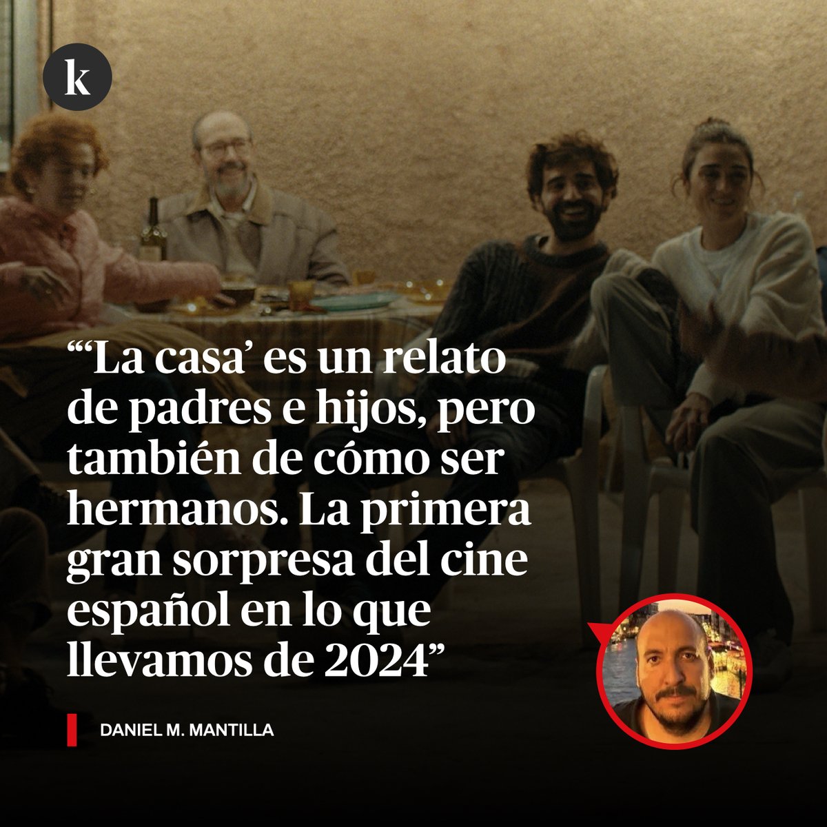 Ya en cines #LaCasa de @alexmontoya @acontrafilms @danielmmantilla dijo cosas muy bonitas de ella cuando la vio en el @festivalmalaga 👇 kinotico.es/opinion/2024-0…