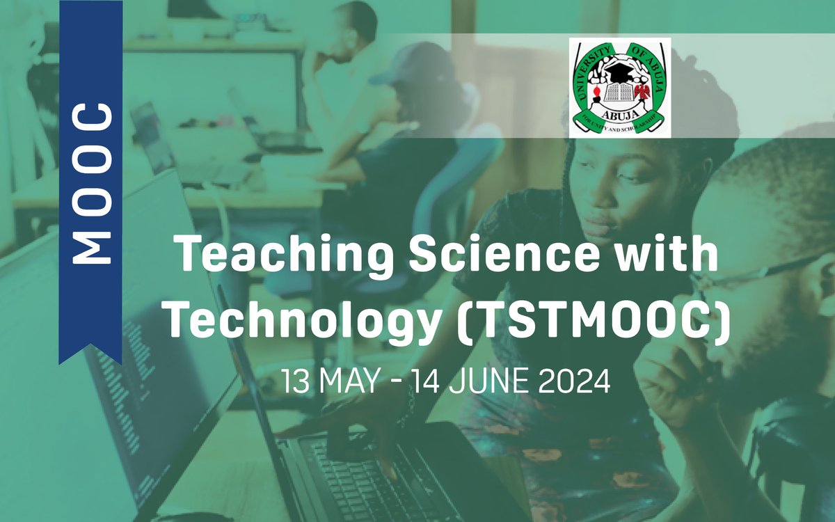 Registration opens for the MOOC on Teaching Science with Technology Registration is now open for the Teaching Science with Technology course (#TST #MOOC). Developed by Nigeria’s University of Abuja, @UniversityAbuja, with support from @COL4D as part of its capacity-building…