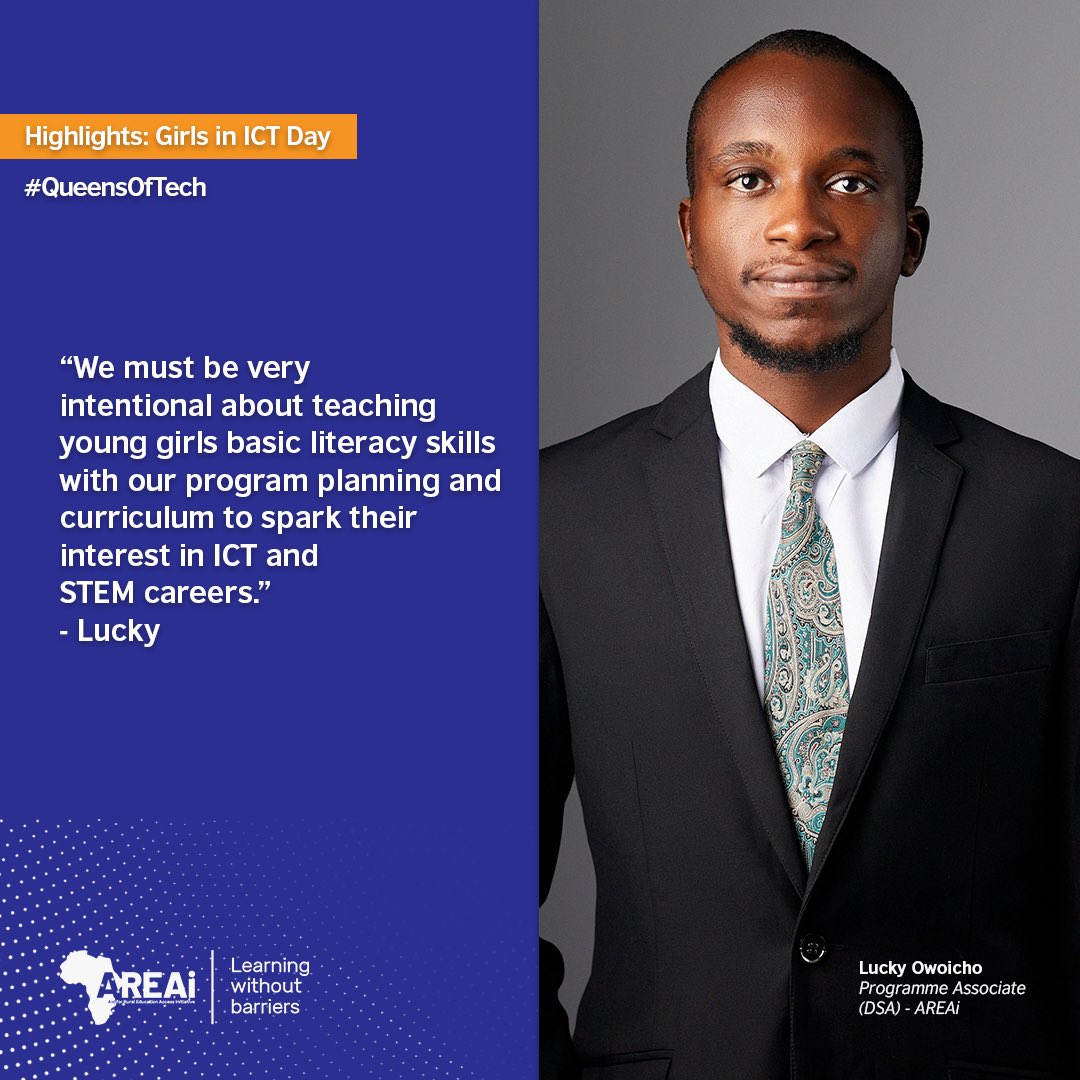 “We must be very intentional about teaching young girls basic literacy skills with our program planning and curriculum to spark their interest in ICT and STEM careers” ~Lucky Owoicho