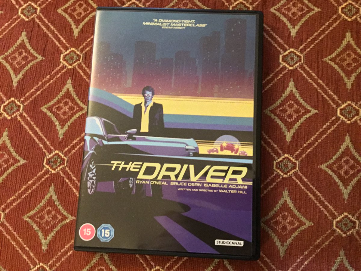 I’ve already got way too many DVDs but I’ve treated myself to a new one as it is a favourite film - The Driver (1978) starring Ryan O’Neal 🙂