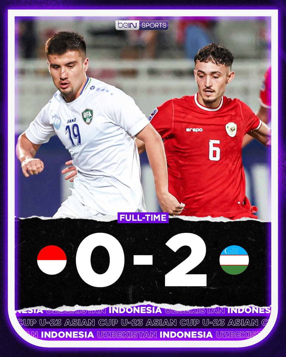 beINSPORTSid's tweet photo. TEGAKKAN KEPALAMU GARUDA MUDA! 🇮🇩

Apresiasi tinggi untuk semua usaha, kesempatan ke Olimpiade masih ada!

#beINSPORTSID https://t.co/RxbJt3npDE