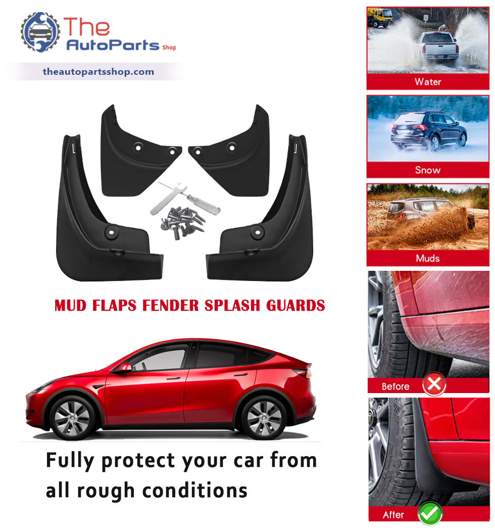 Mud Flaps Fender Splash Guards
Fully protect your car from all rough conditions..
#MudFlaps #FenderSplashGuards #CarProtection #RoughConditions #AutomotiveAccessories #CarCare #VehicleProtection #WeatherProtection #DriveSafely