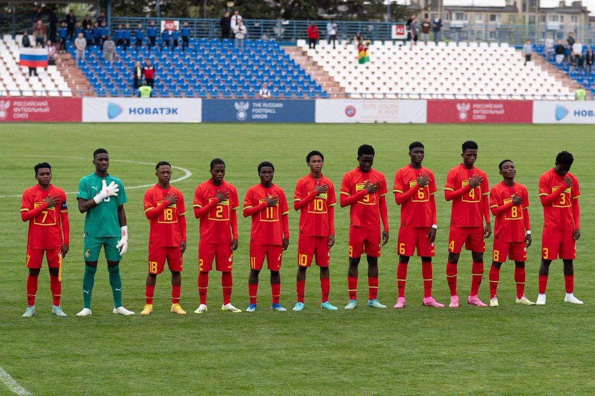 🇬🇭⭐️The players from the Ghana U-16 team I watched from this UEFA Development Tournament that should be slowly integrated up the youth ranks are.

• Benjamin Tsivanyo
•Abdulai Nortei
• David Korateng

Really impressed with how Laryea Kingston handles the U-16 national team.