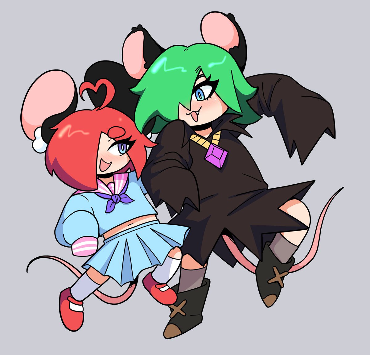 Brie and Queek Super Mouse Saga @queekchan