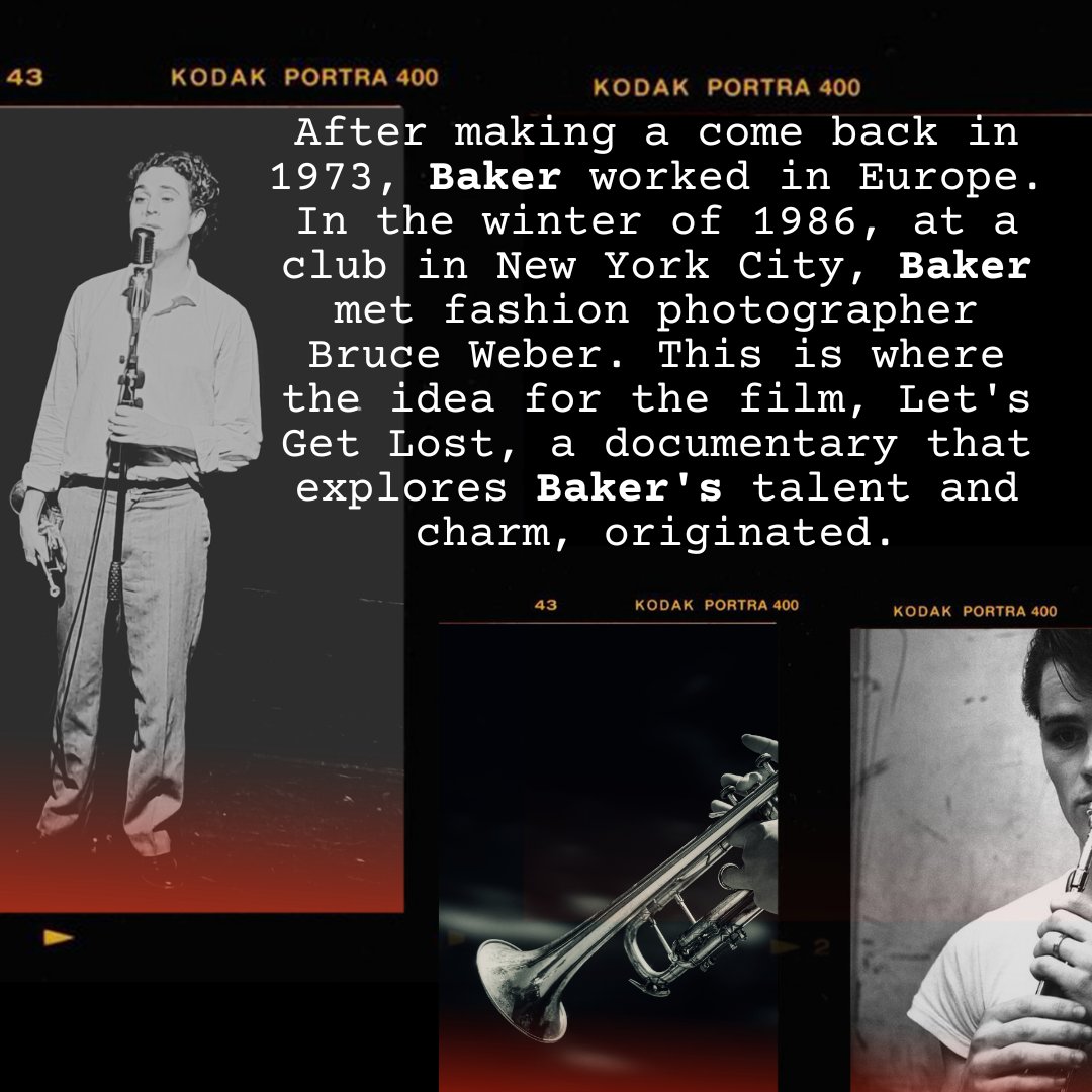 PengeTheatre's tweet image. We thought you might want to learn more about Chet Baker, the inspiration behind next week&apos;s show: CHET BAKER: LET&apos;S GET LOST.

🎟️ Grab your tickets now!
thebridgehousetheatre.co.uk/shows/chet-bak…
🎧 Here are some songs to get you in the mood...
open.spotify.com/track/57LU75F6…
open.spotify.com/track/7nFWZG3B…