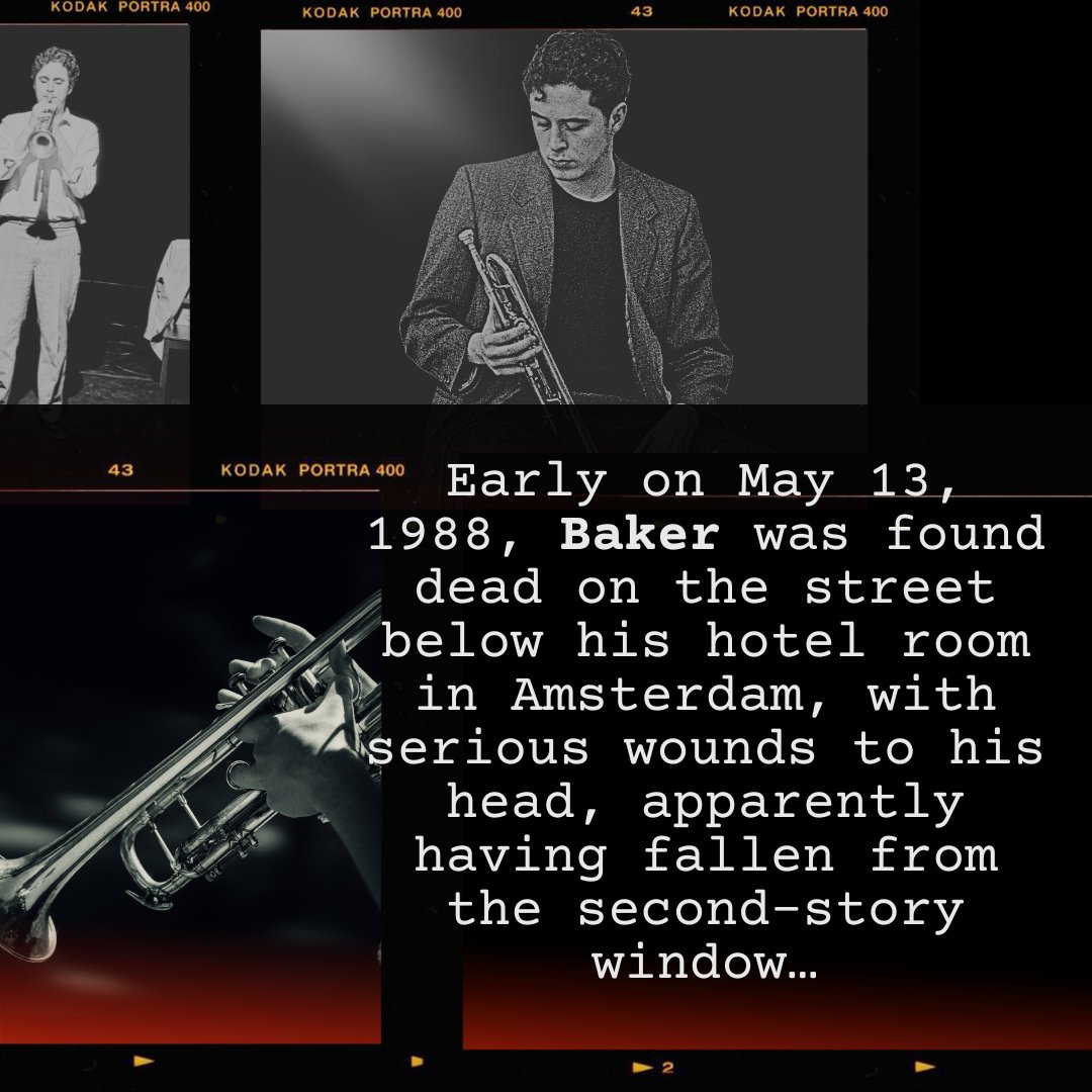 PengeTheatre's tweet image. We thought you might want to learn more about Chet Baker, the inspiration behind next week&apos;s show: CHET BAKER: LET&apos;S GET LOST.

🎟️ Grab your tickets now!
thebridgehousetheatre.co.uk/shows/chet-bak…
🎧 Here are some songs to get you in the mood...
open.spotify.com/track/57LU75F6…
open.spotify.com/track/7nFWZG3B…