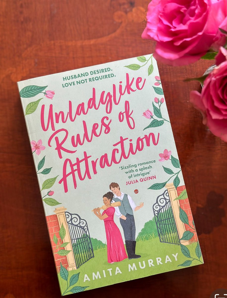 With a new series of #Bridgerton coming, it’s perfect timing for a new Regency novel from @AmitaMurray! When rebel Anya Marleigh comes into some money, there’s a catch ~ she must marry before her next birthday… Full of sass & wit, #UnladylikeRulesofAttraction is out 23 May!