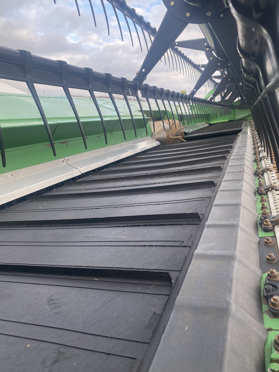 2014, John Deere 630FD 

AWS air system
Dual knife drive
Header height sensing in rigid
New Draper belts, knife, last year
Horst cart w/lights
Clean unit
Asking $67500