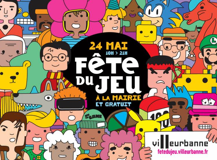 Villeurbanne organise la 3e édition de la Fête du jeu le mercredi 29 mai de 10h à 21h. La mairie ouvre ses portes en grand pour permettre aux habitants, en dehors de toute formalité, de venir se divertir !
1/2
@villeurbanne #FêteDuJeu #ActivitéEnFamille #Gaming