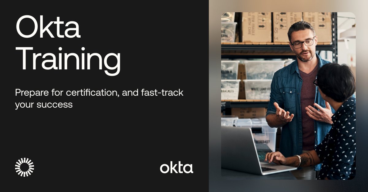 Elevate your skills with Okta Training. 💡💻 From essentials to advanced security techniques, browse our courses and get ready to unlock your full potential: bit.ly/3TtfiQh