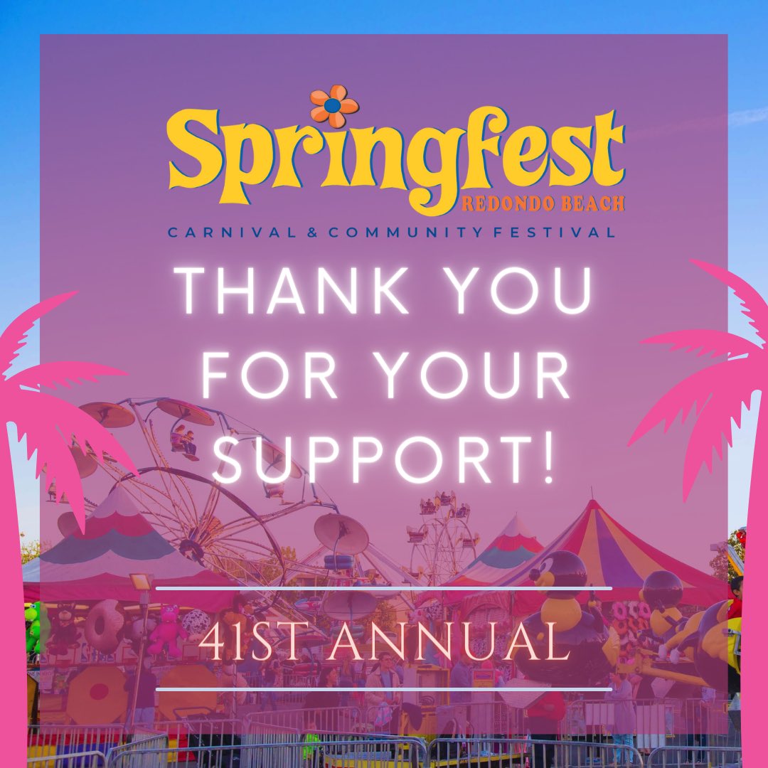 Thank you to ALL of you who came out to ride, eat, dance &amp; have a blast! We can’t wait to see you next spring for year 42! Special thanks to the <a href="/NRedondoBeachBA/">NRBBA.org</a> for putting this on, all of our amazing sponsors, bands, vendors, community members &amp; volunteers! #springfest