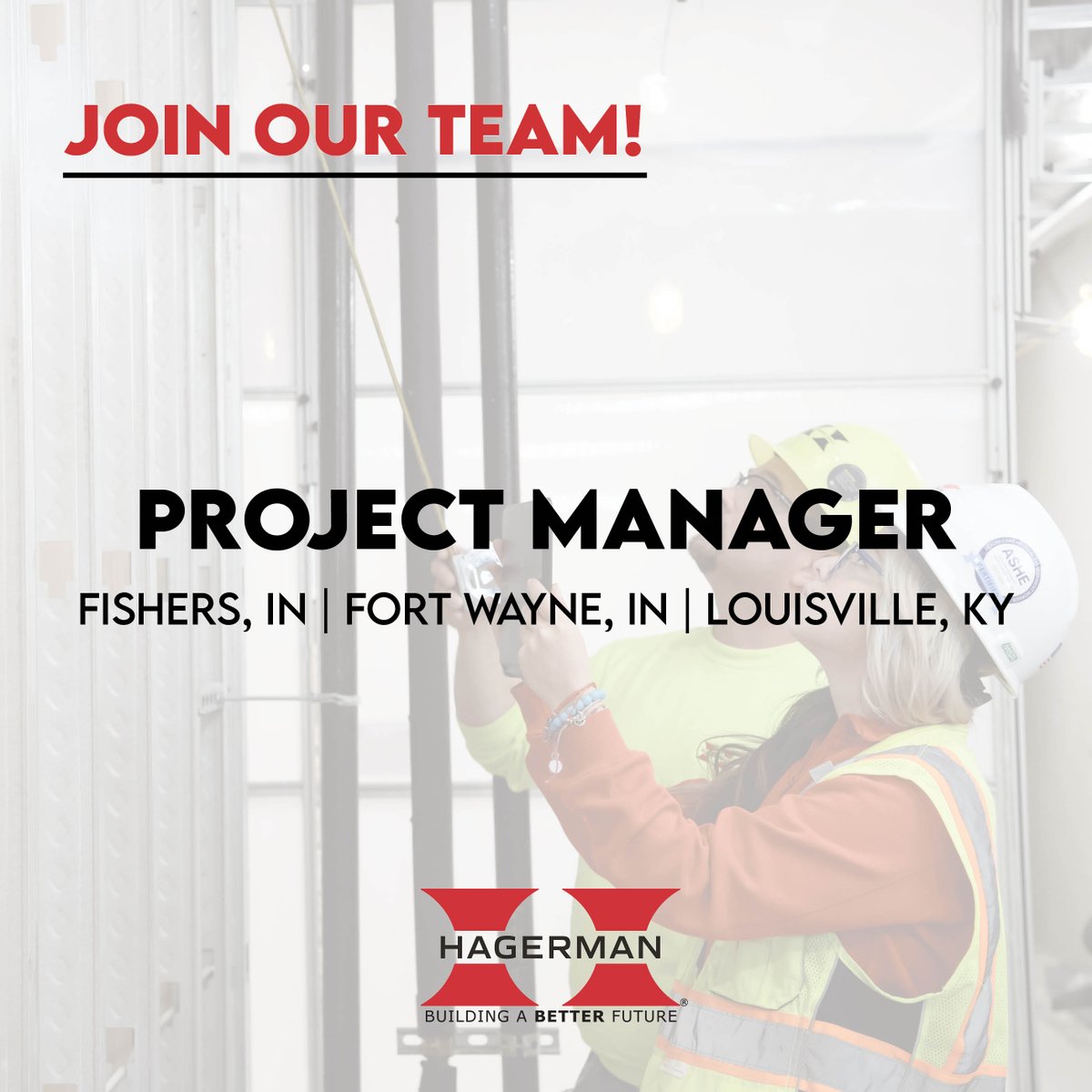 We're looking for experienced Project Managers! The ideal candidate has 5+ years of experience in the construction of large-scale projects. Is this you? #BuildingABetterFuture #AConstructionSolutionsProvider
Job descriptions➡️ tinyurl.com/HagermanCareers