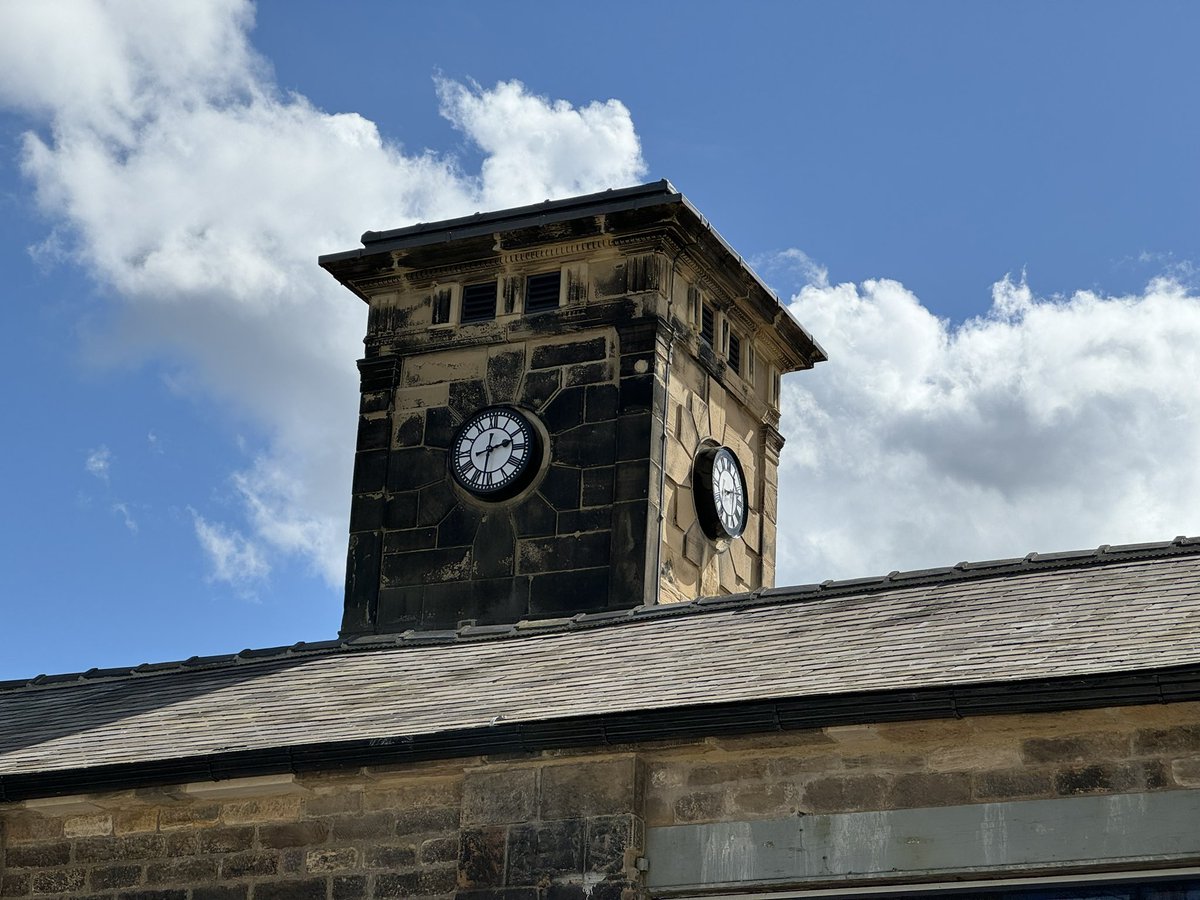 📅 It’s almost time! ☀️ #HopetownDarlington opens this summer. The Grade II* listed Goods Shed will be the gateway to the site. 🕙 As part of the restoration of the Grade II* Goods Shed, the clock faces on each of the four sides of the clock tower have been reinstated.