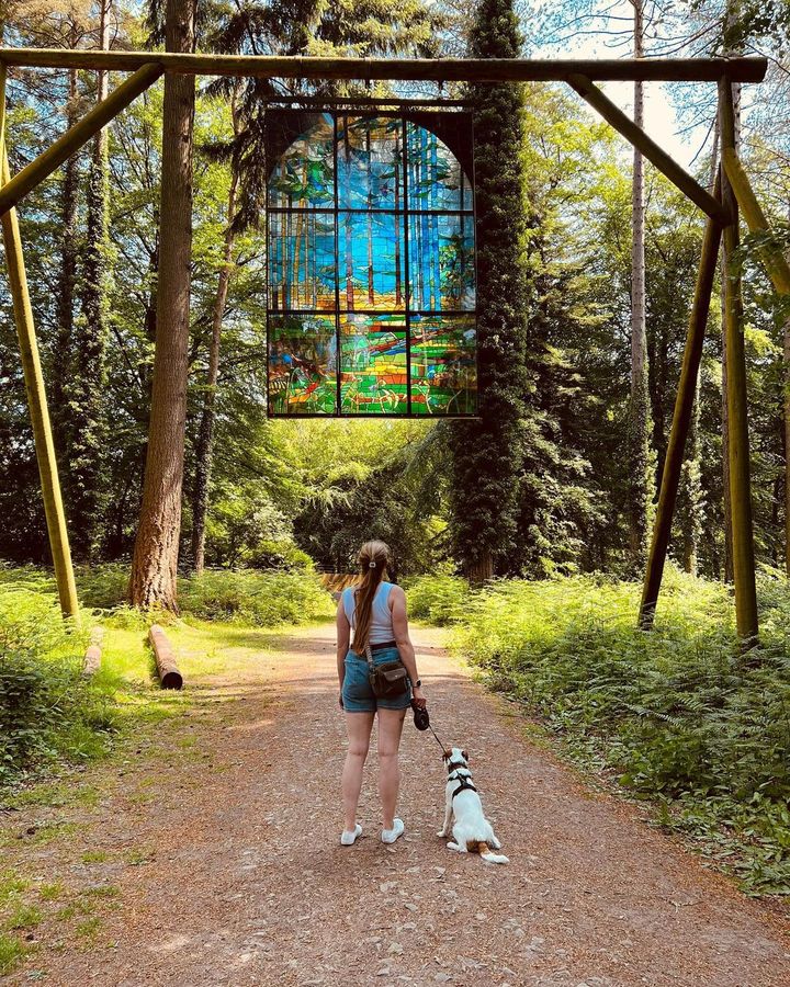 One of the most iconic sights in the Forest of Dean 🌳 Inspired by the natural colours of the forest, the 'Cathedral' by Kevin Atherton can be found on the Forest of Dean Sculpture Trail at Beechenhurst. 📸 mrwilfsworld #visitdeanwye #wyevalley