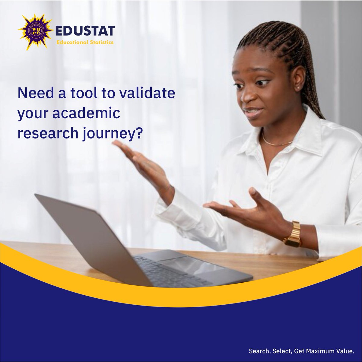 Seeking validation for your academic research journey? Look no further than WAEC Edustat! Explore the power of data-driven insights to elevate your scholarly pursuits.

#waec #edustat #sidmach #technologies #data #waecedustat #educationaldata #statistics #dataanalytics #research